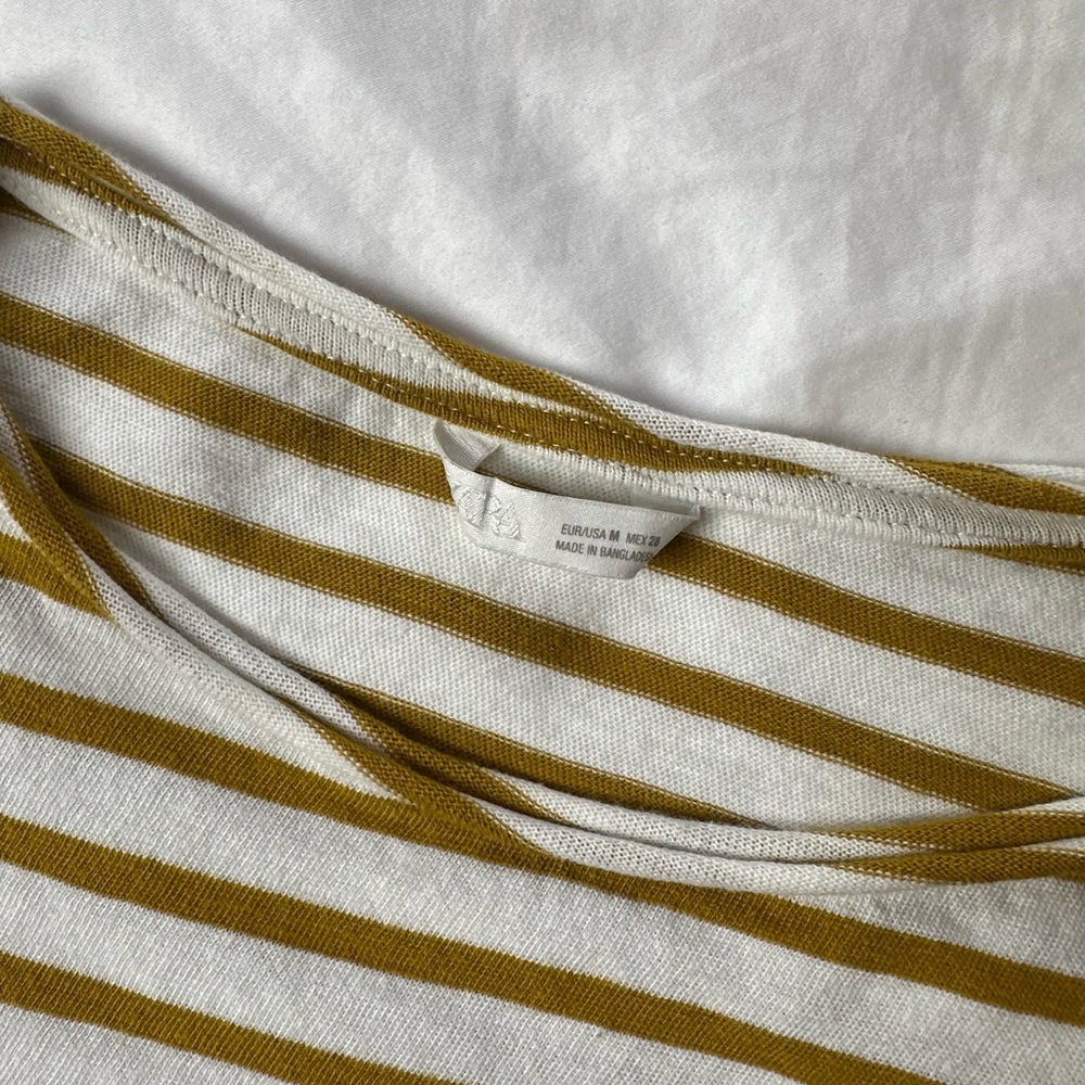 Zara Striped Long Sleeve Shirt - Picture 2 of 2